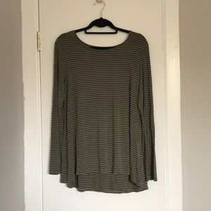 Striped Old Navy Luxe tee